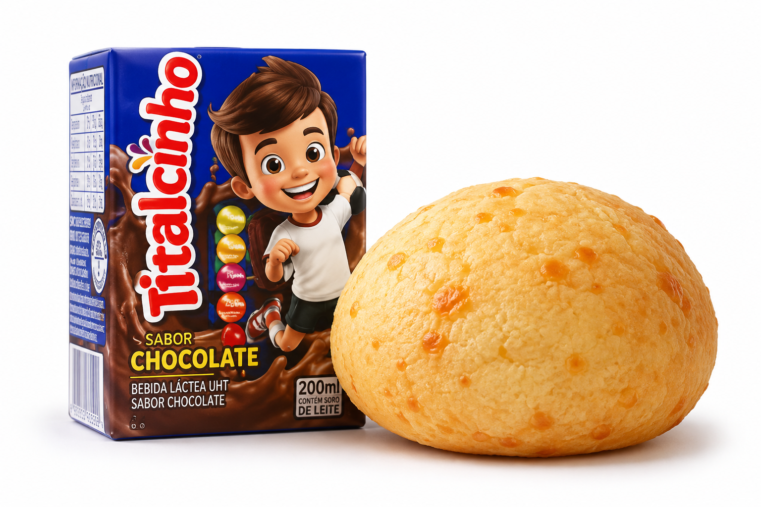 Combo de tirolzinho com pao de queijo